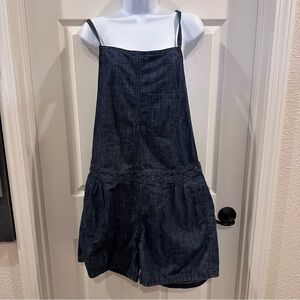 Wrangler Denim Overall Shorts 11 Average